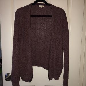 Urban Outfitters Maroon Cardigan